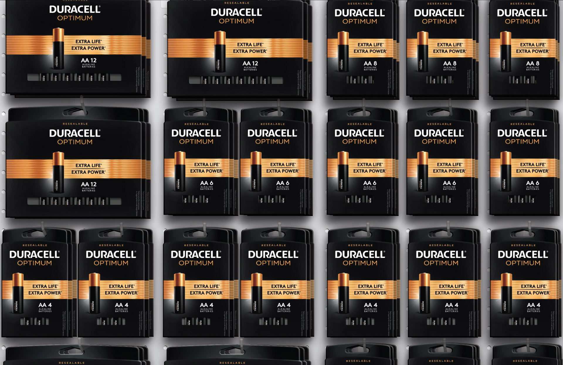 Duracell Optimum - Shelf Set