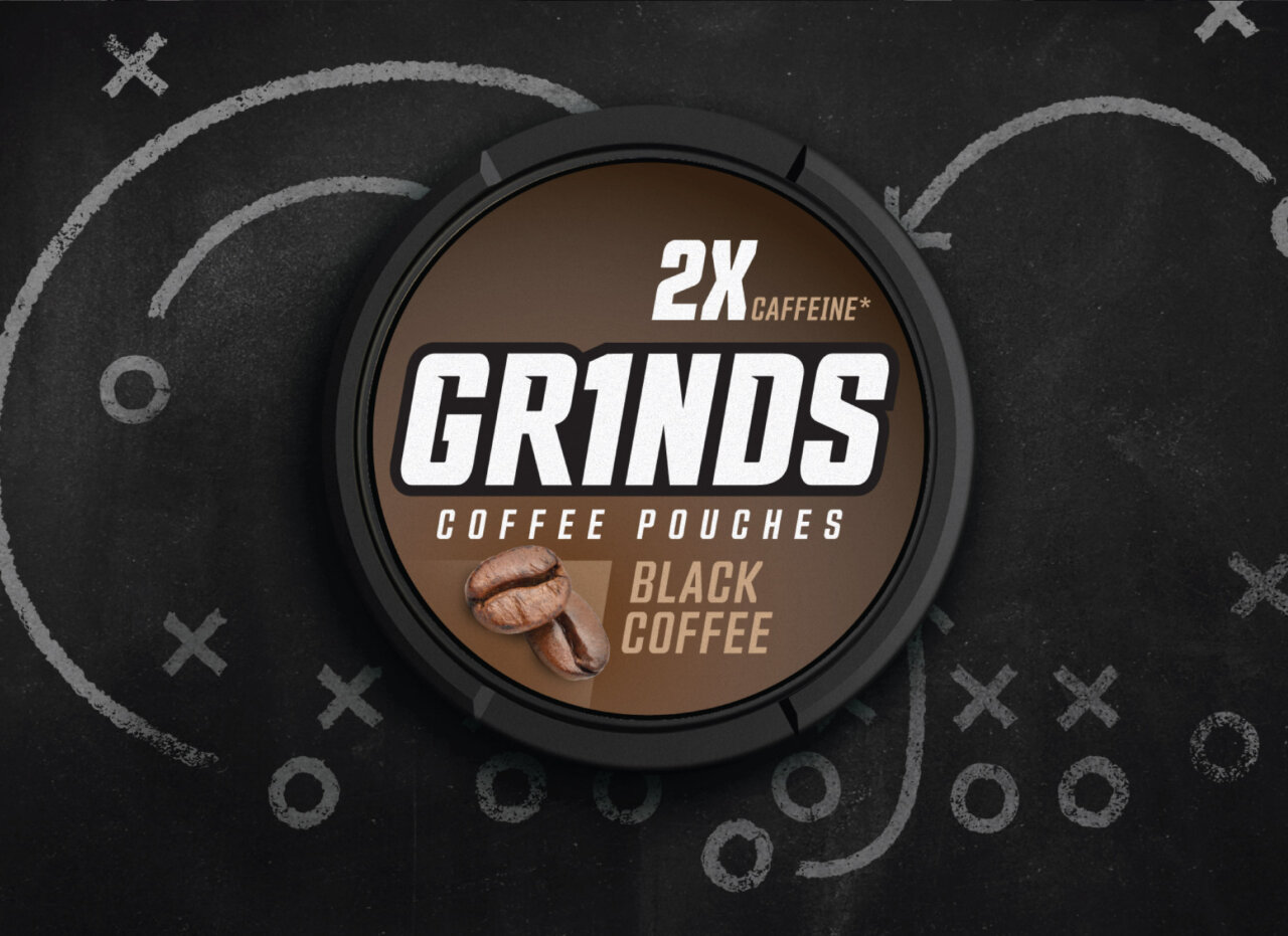 Grinds Coffee Pouches Kaleidoscope Brand Strategy, Packaging Design