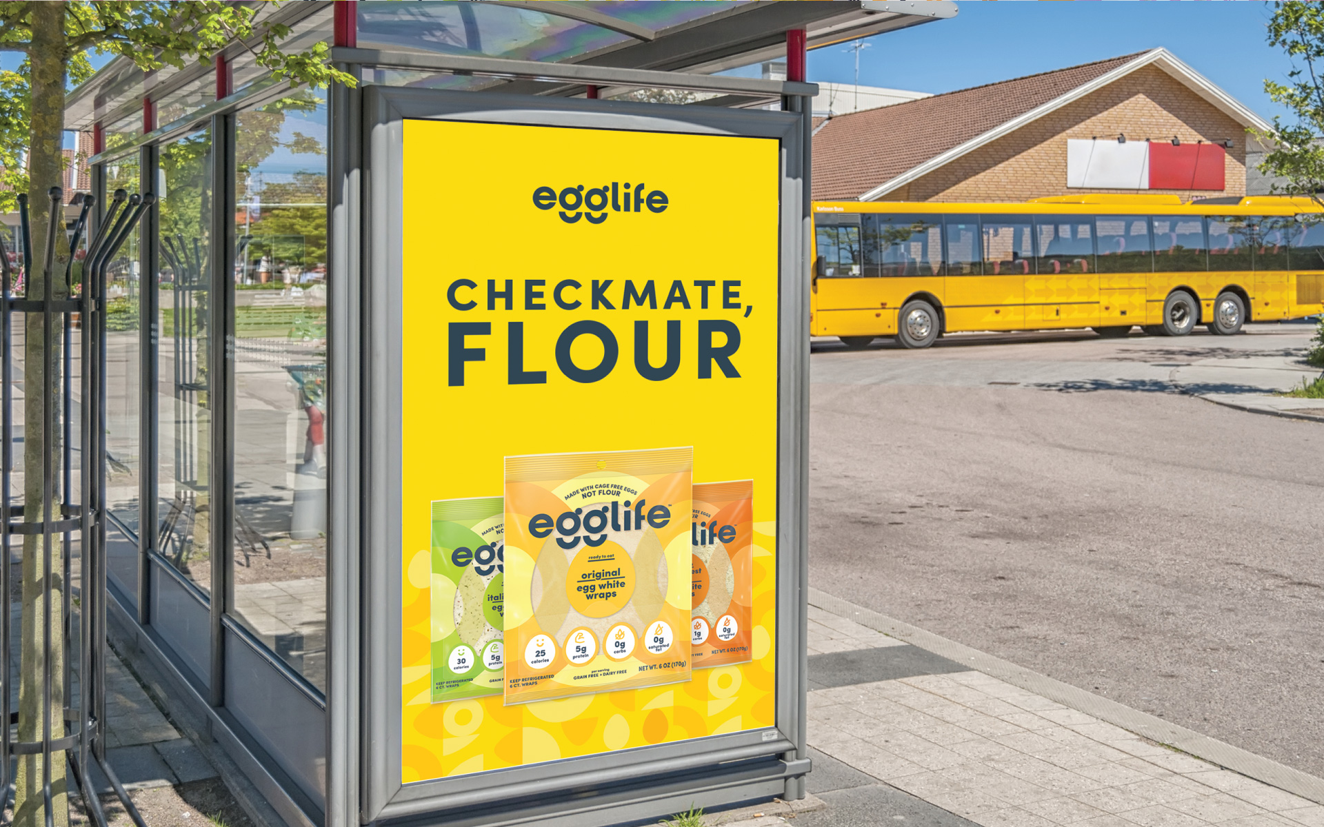 Egglife - Brand Activation Signage