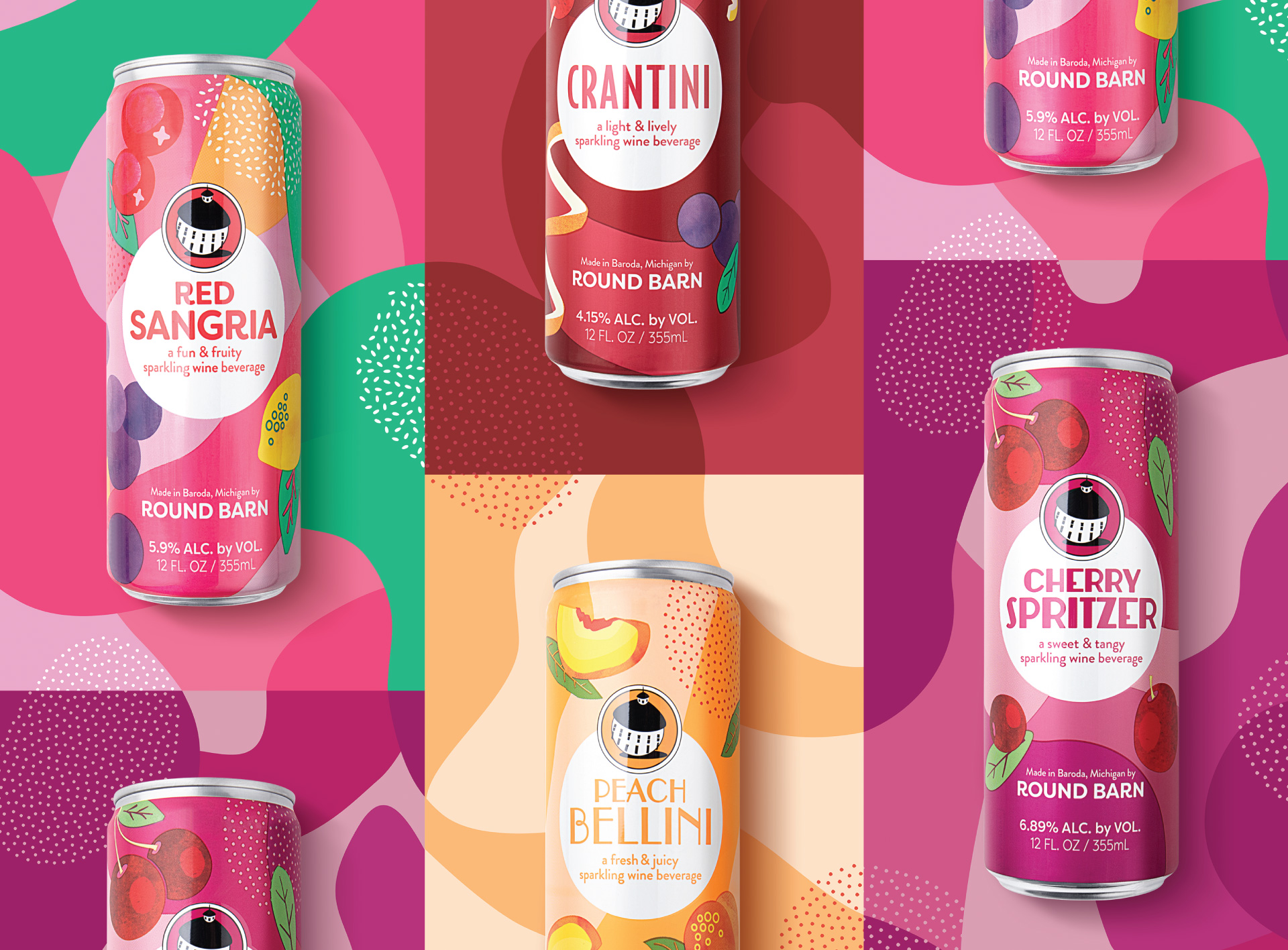 Round Barn Sangria - Packaging Design Portfolio