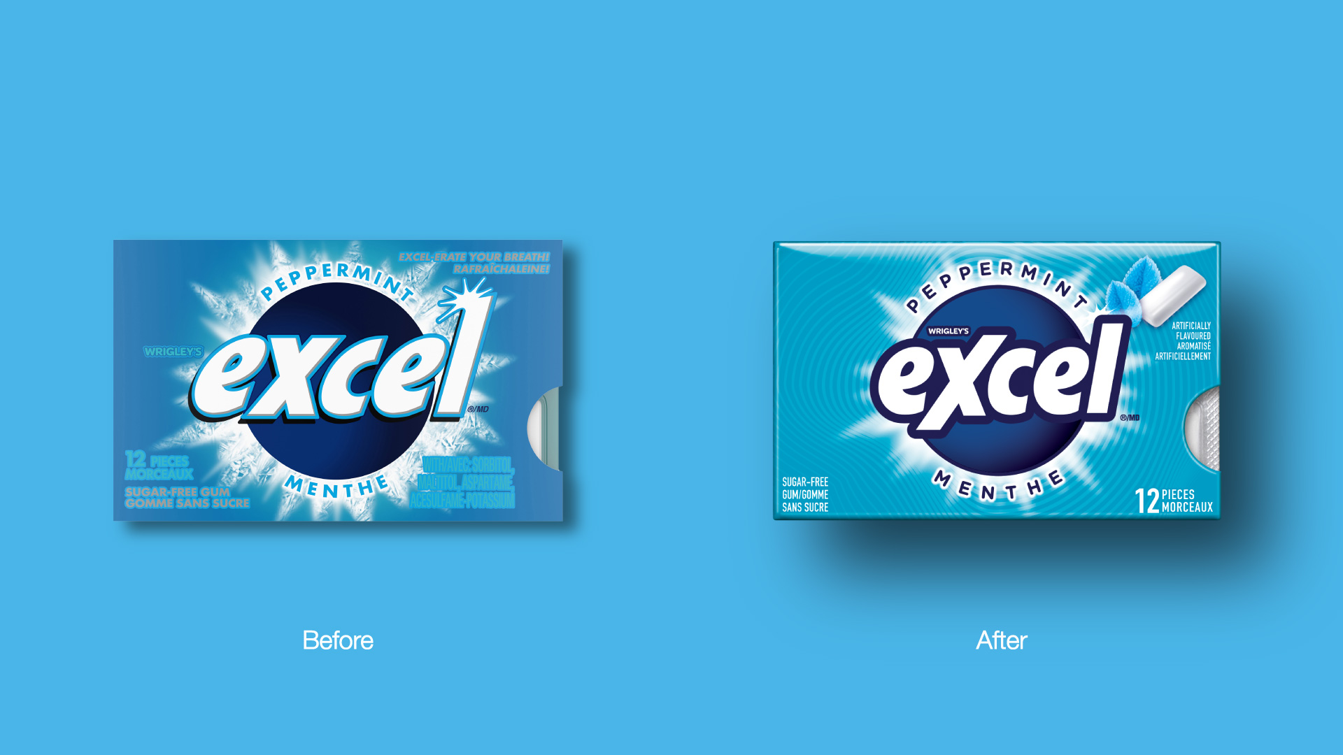 Mars EXCEL - Before and After