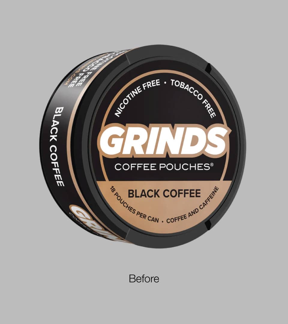 grinds chewing tobacco Grinds Coffee Pouches Packaging Design | Kaleidoscope