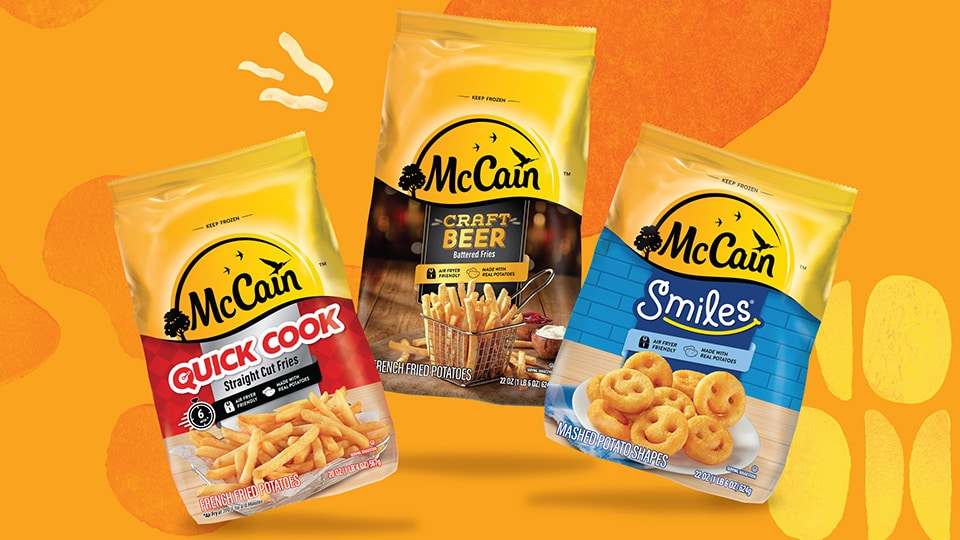 McCain Packaging Redesign by Kaleidoscope