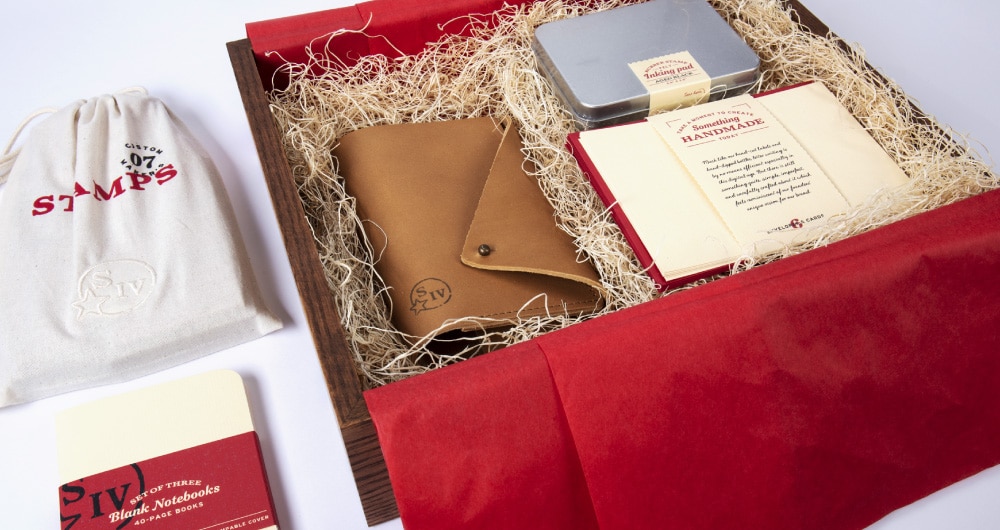 Makers Mark premium brand kit with handcrafted unboxing experience by Kaleidoscope