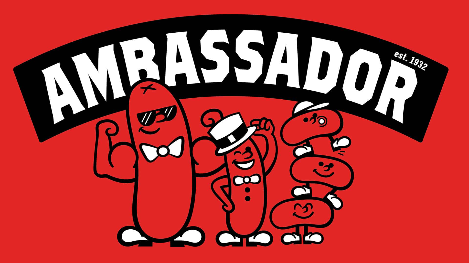 Ambassador brand identity design by Kaleidoscope
