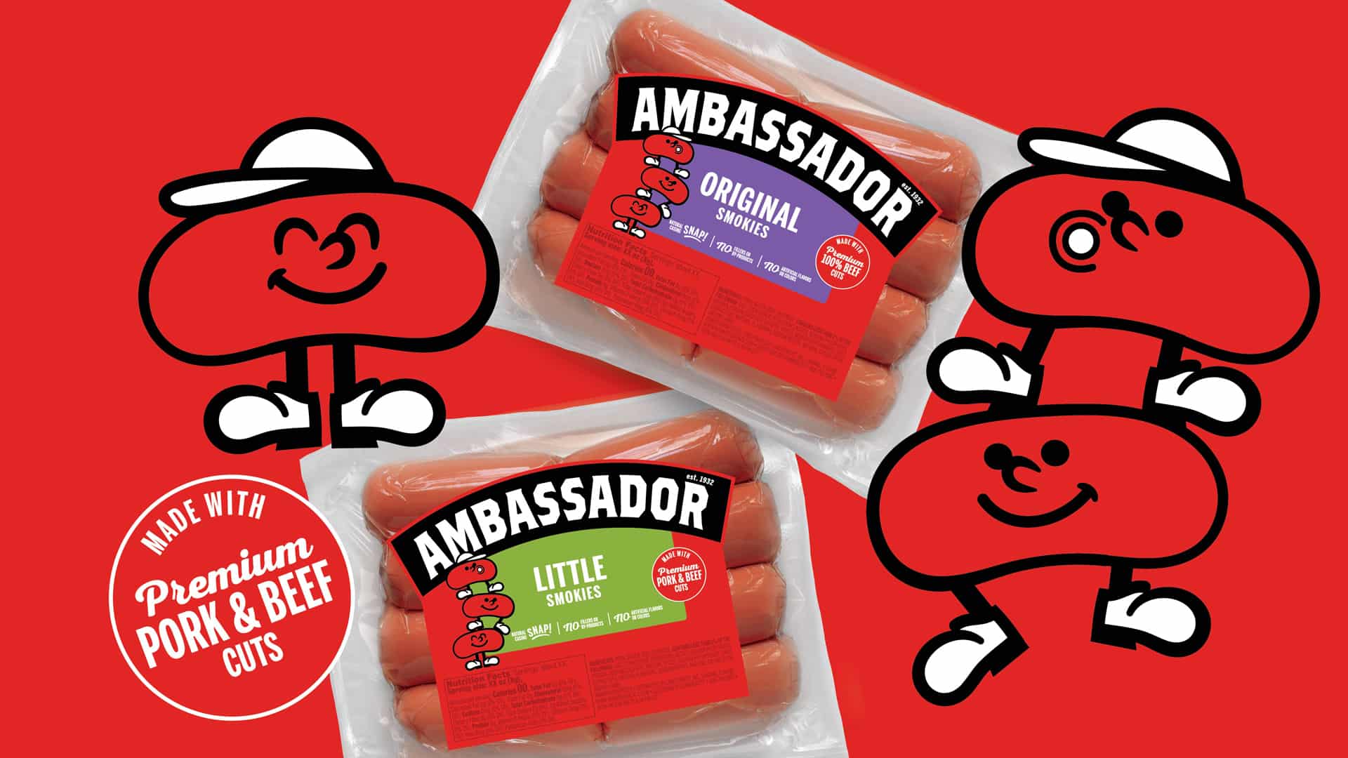 Ambassador packaging design by Kaleidoscope