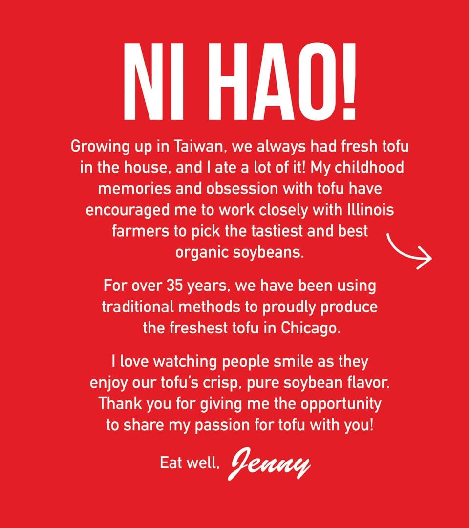 Jenny's Tofu communication strategy by Kaleidoscope