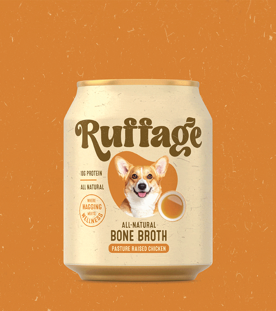 Ruffage AI packaging design full product range by Kaleidoscope