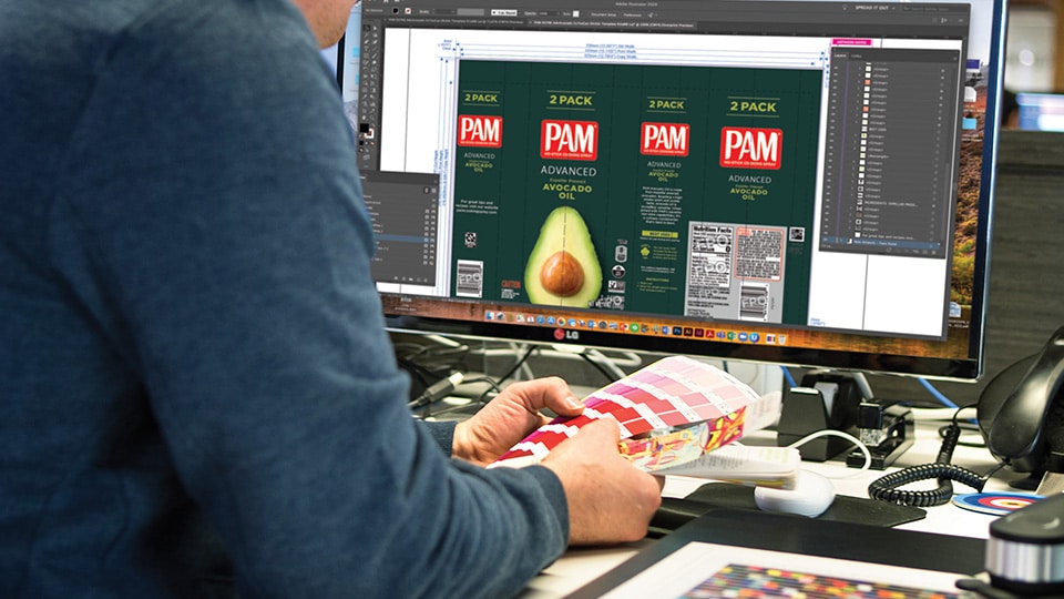 CPG packaging design implementation and production file review by Kaleidoscope