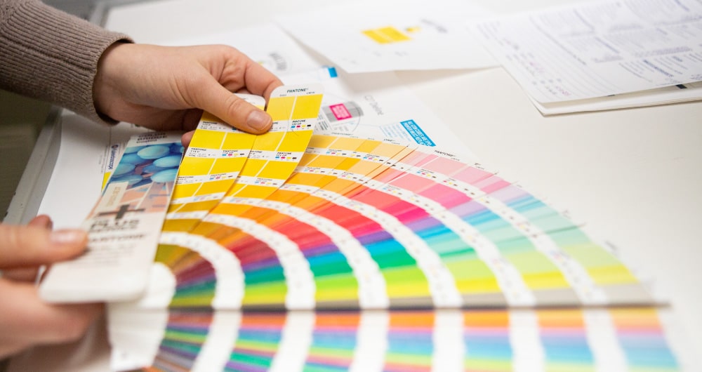 Packaging color matching by Kaleidoscope