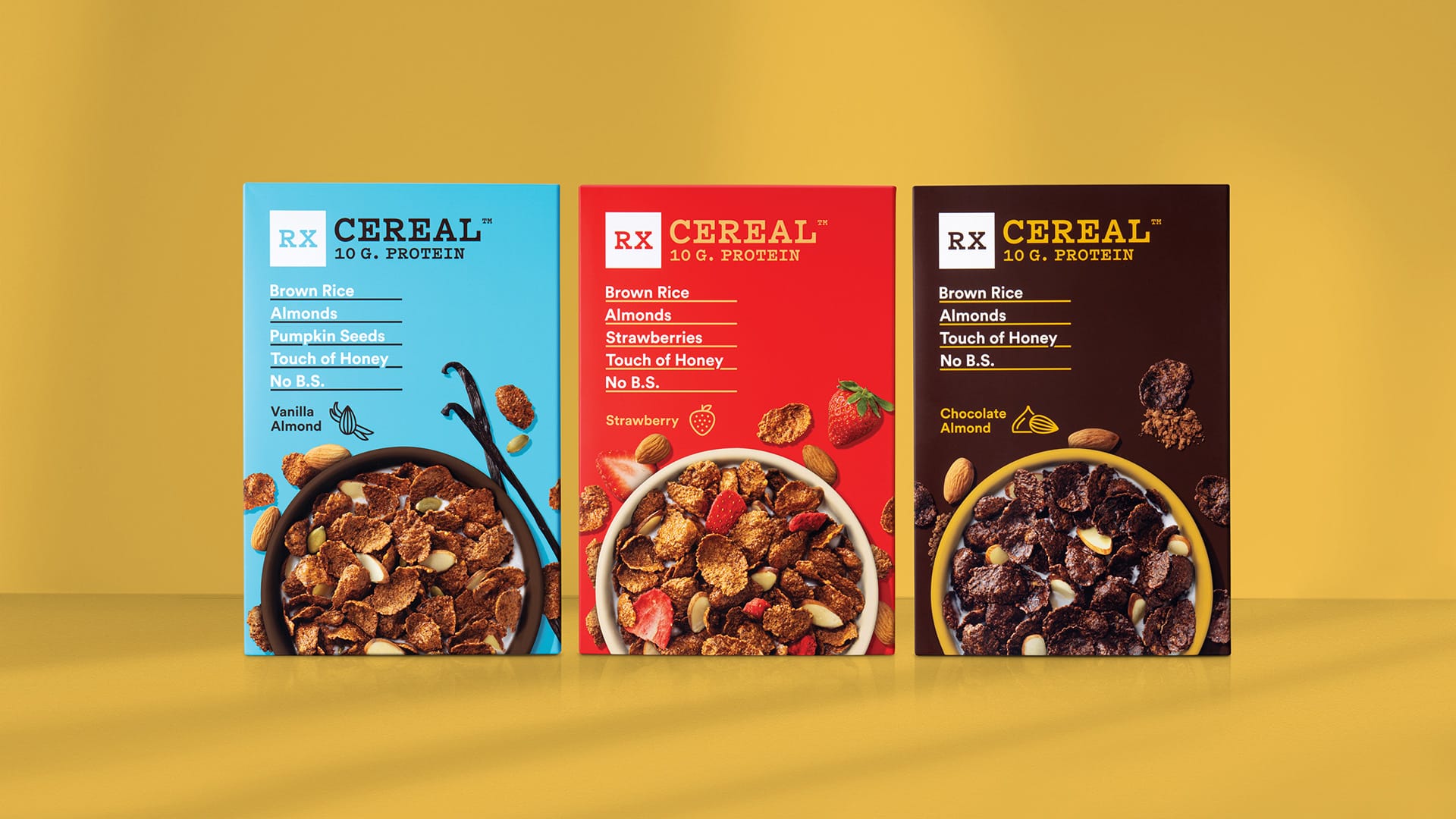 RXBAR Cereal limited edition packaging design by Kaleidoscope