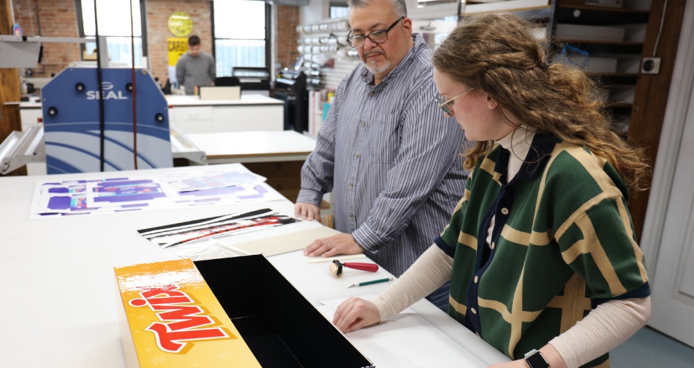 Influencer Kit and PR Box design and prototyping by Kaleidoscope